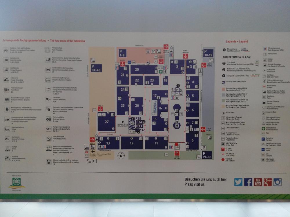 2015 Hannover / Alemania Exposición Agritechnica