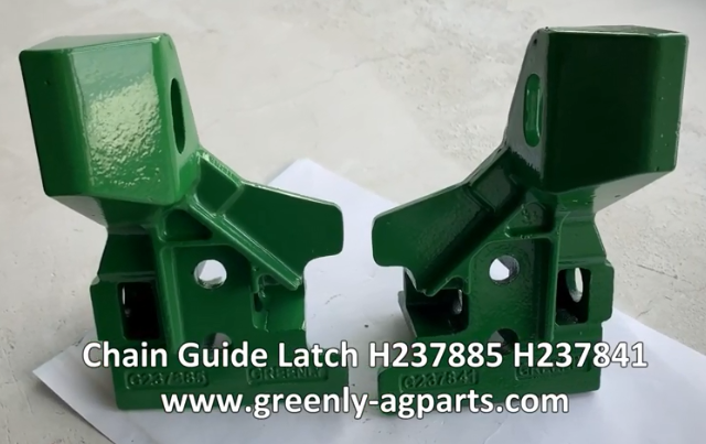 Pestillo de guía de cadena derecho John Deere H237841 G237841