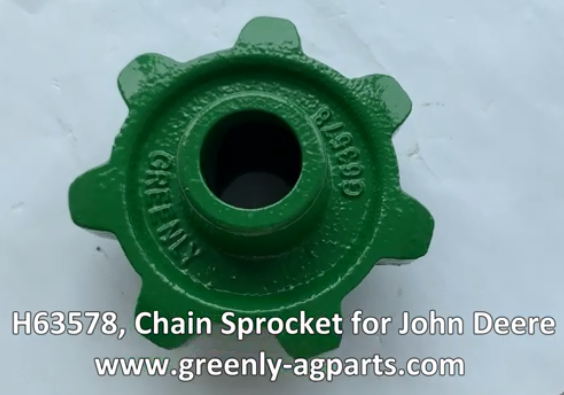 John Deere, piñón de cadena de elevador de 7 dientes H63578 G63578